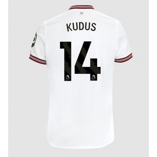 West Ham United Mohammed Kudus #14 Gostujuci Dres 2023-24 Kratak Rukav